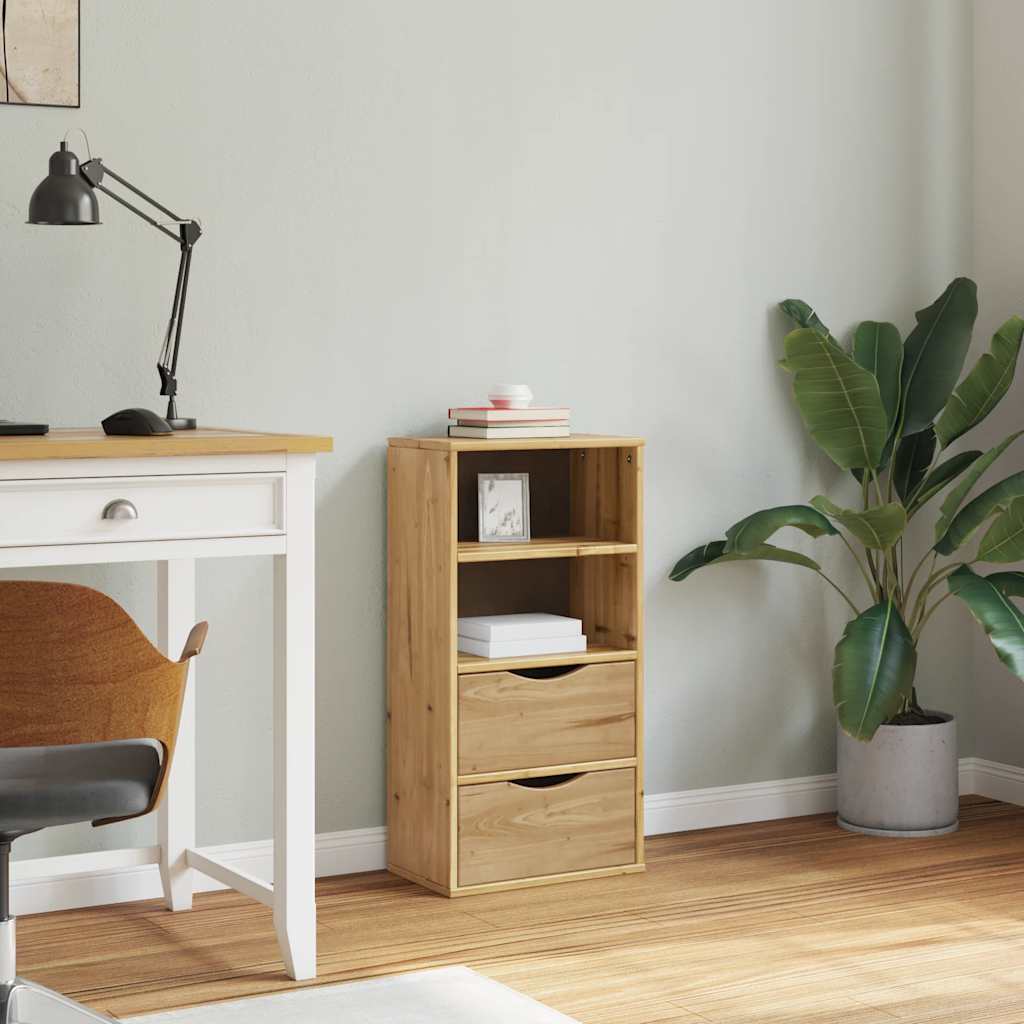 vidaXL Dulap lateral cu sertare „ODDA” 40x24x79 cm lemn masiv de pin vidaXL Dulap lateral cu sertare „ODDA” 40x24x79 cm lemn masiv de pin