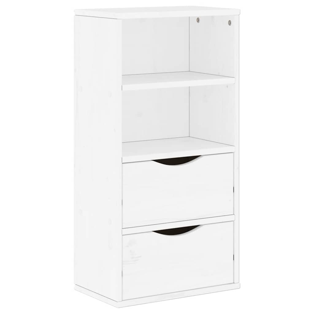 vidaXL Dulap lateral cu sertare ODDA alb 40x24x79 cm lemn masiv de pin vidaXL Dulap lateral cu sertare ODDA alb 40x24x79 cm lemn masiv de pin
