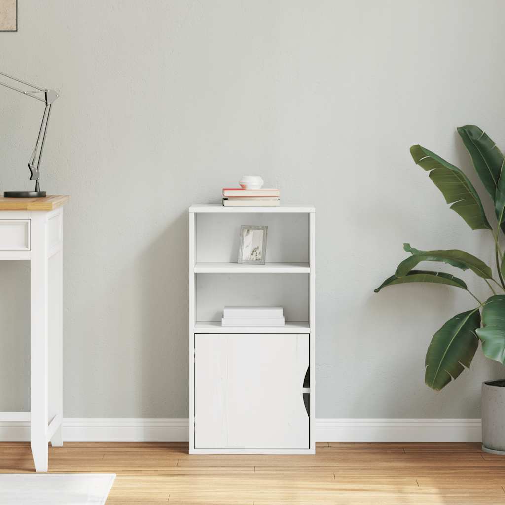 vidaXL Dulap lateral „ODDA” alb 40x24x79 cm, lemn masiv de pin vidaXL Dulap lateral „ODDA” alb 40x24x79 cm, lemn masiv de pin