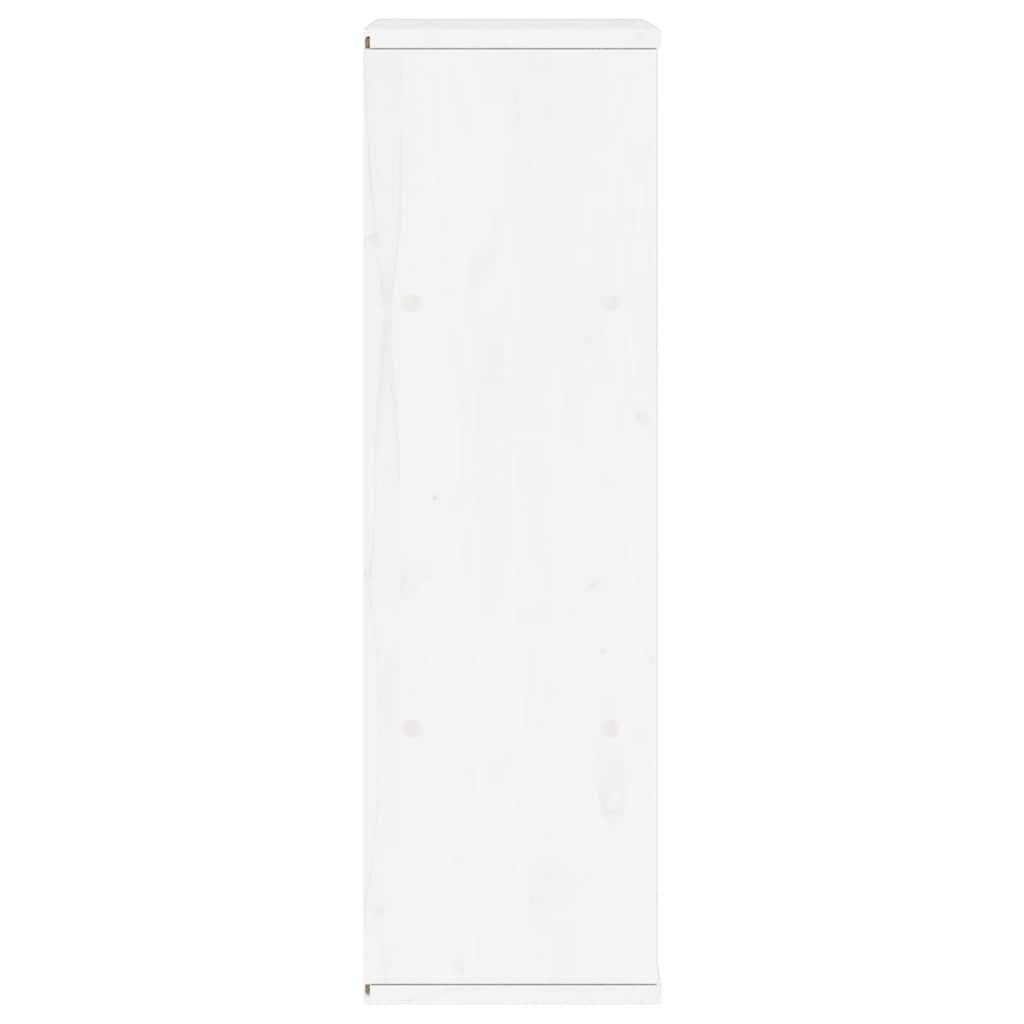 vidaXL Dulap lateral cu sertar „ODDA” alb 40x24x79cm lemn masiv de pin vidaXL Dulap lateral cu sertar „ODDA” alb 40x24x79cm lemn masiv de pin