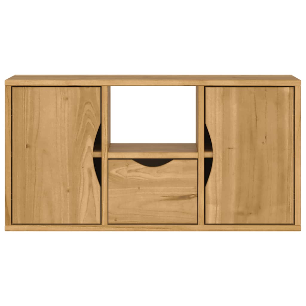 vidaXL Dulap TV cu sertar „ODDA” 79x24x40 cm lemn masiv de pin vidaXL Dulap TV cu sertar „ODDA” 79x24x40 cm lemn masiv de pin