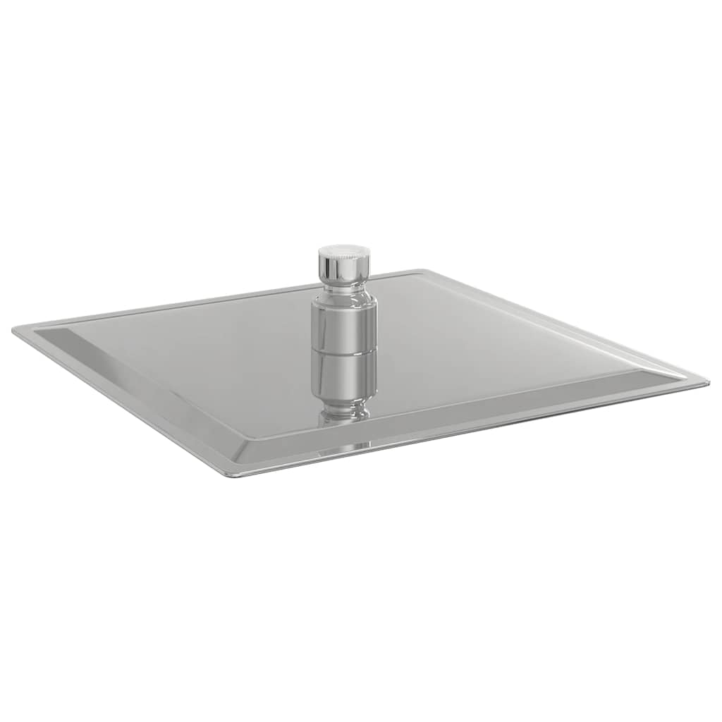 vidaXL Cap de duș cu ploaie din oțel inoxidabil 304 20x20 cm pătrat vidaXL Cap de duș cu ploaie din oțel inoxidabil 304 20x20 cm pătrat