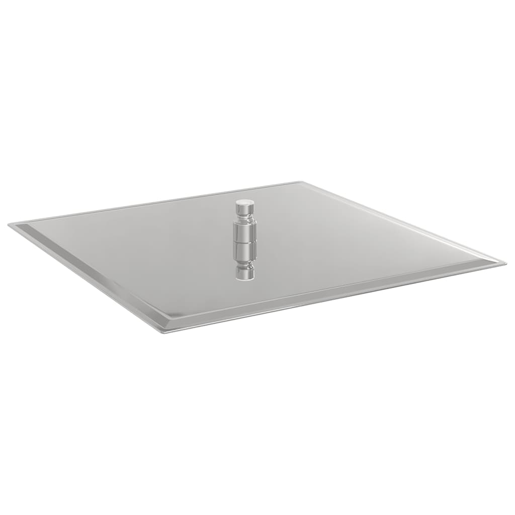 vidaXL Cap de duș cu ploaie din oțel inoxidabil 304 40x40 cm pătrat vidaXL Cap de duș cu ploaie din oțel inoxidabil 304 40x40 cm pătrat
