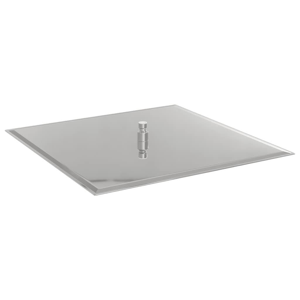 vidaXL Cap de duș cu ploaie din oțel inoxidabil 304 50x50 cm pătrat vidaXL Cap de duș cu ploaie din oțel inoxidabil 304 50x50 cm pătrat