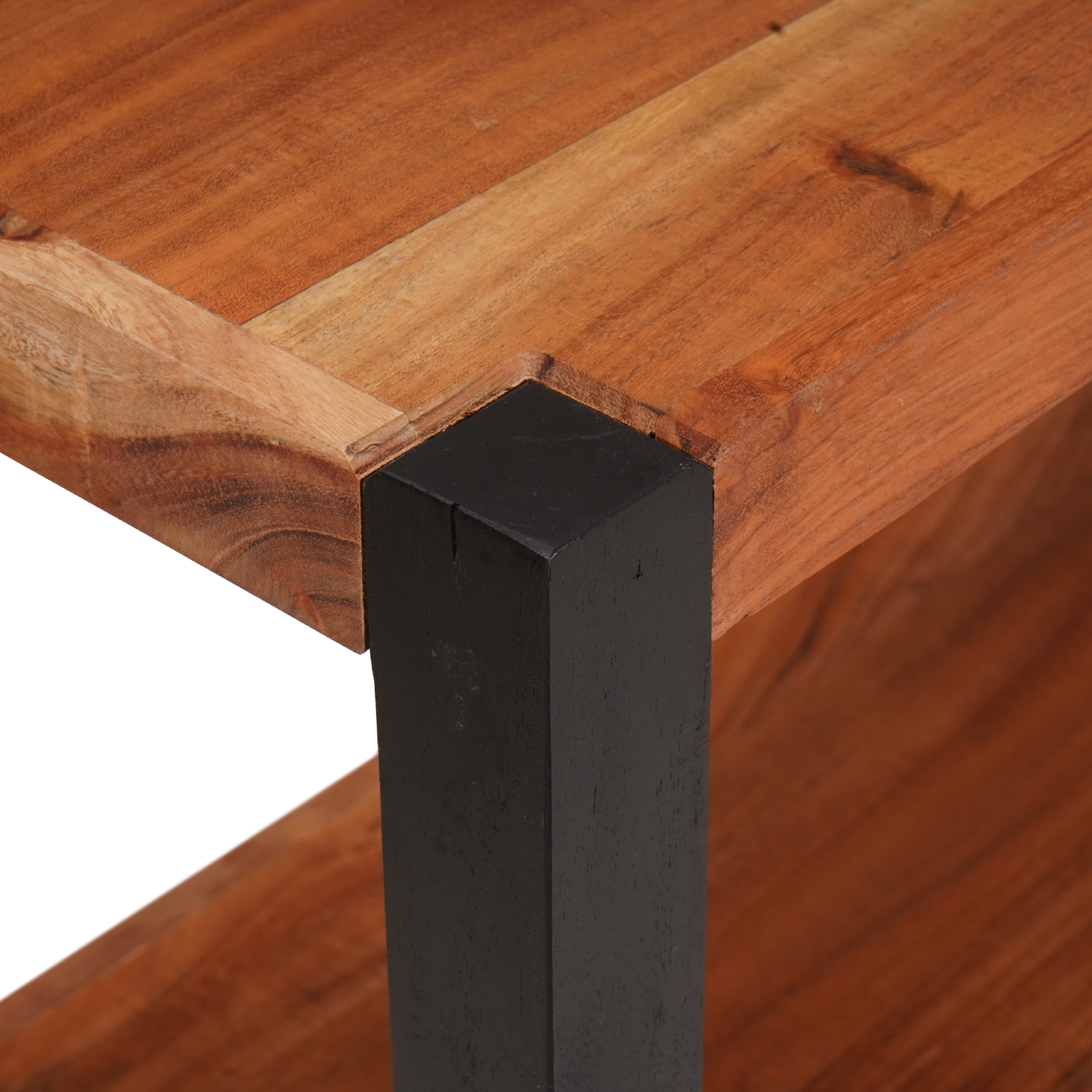 vidaXL Raft pentru cărți Maro 80 x 30 x 40 cm Lemn masiv de acacia