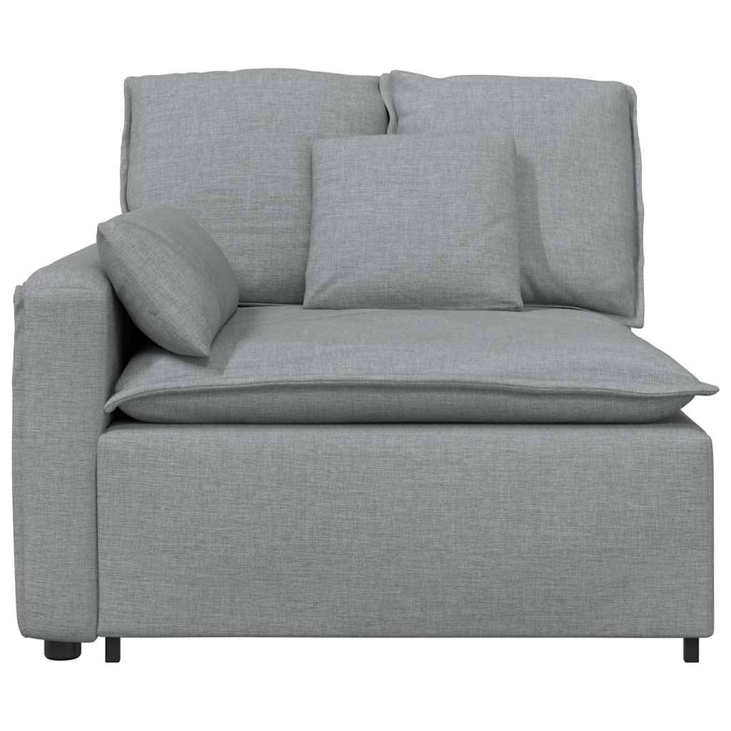 vidaXL Modul modular de capăt pentru cotieră canapea cu perne 100 cm