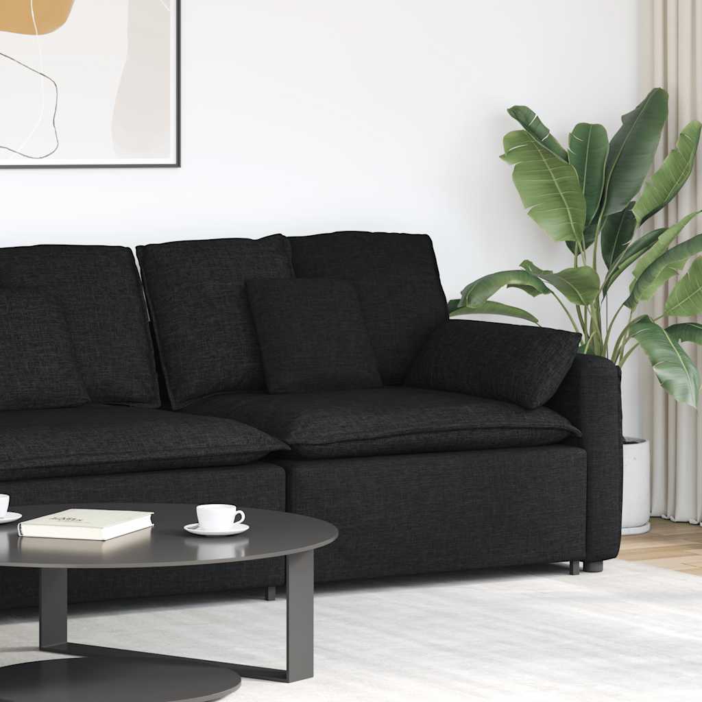 vidaXL Modul modular de capăt pentru cotieră canapea cu perne 100 cm vidaXL Modul modular de capăt pentru cotieră canapea cu perne 100 cm