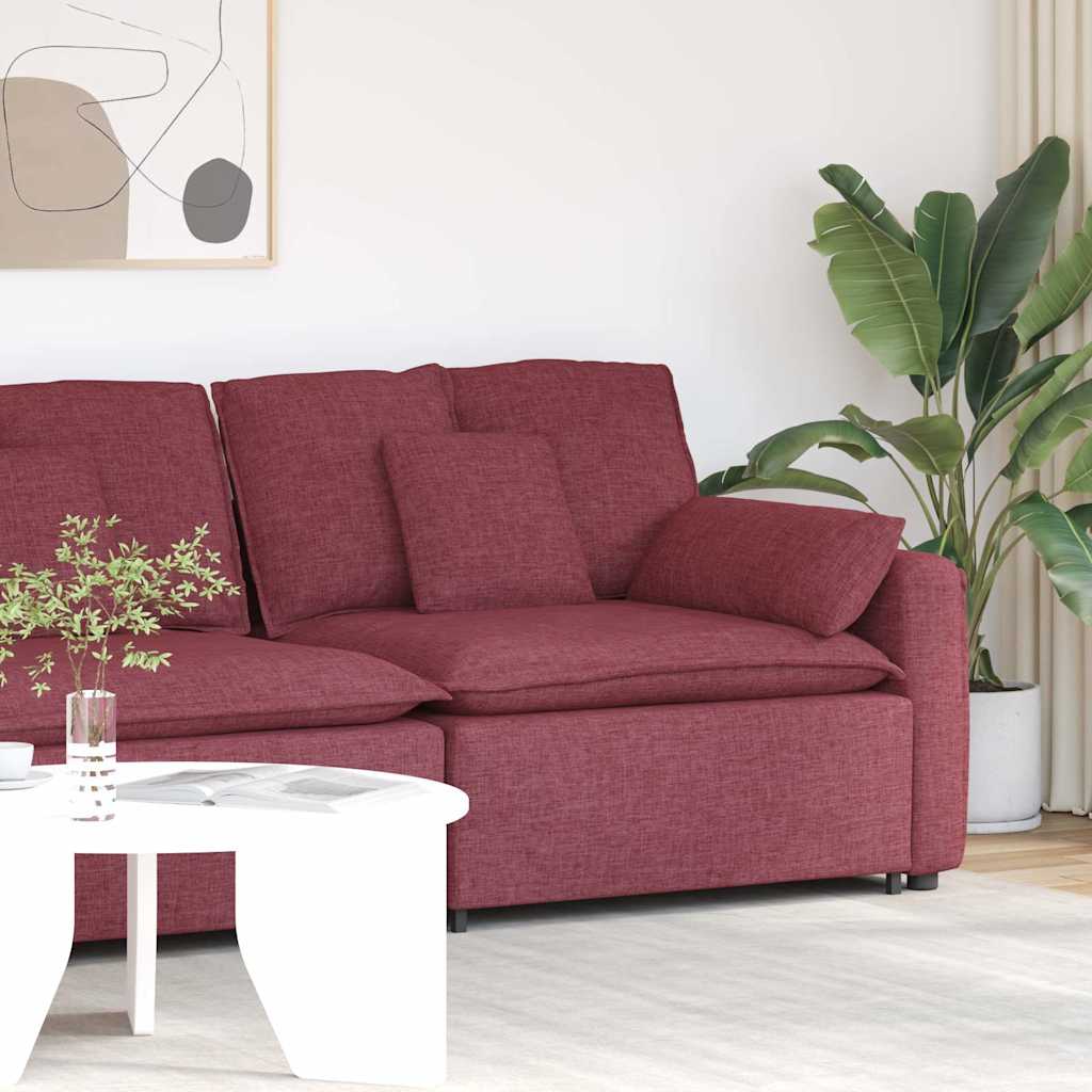 vidaXL Modul modular de capăt pentru cotieră canapea cu perne 100 cm vidaXL Modul modular de capăt pentru cotieră canapea cu perne 100 cm