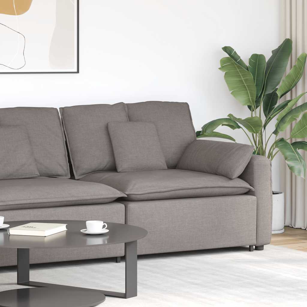 vidaXL Modul modular de capăt pentru cotieră canapea cu perne 100 cm vidaXL Modul modular de capăt pentru cotieră canapea cu perne 100 cm
