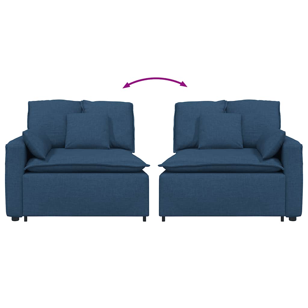vidaXL Modul modular de capăt pentru cotieră canapea cu perne 100 cm vidaXL Modul modular de capăt pentru cotieră canapea cu perne 100 cm