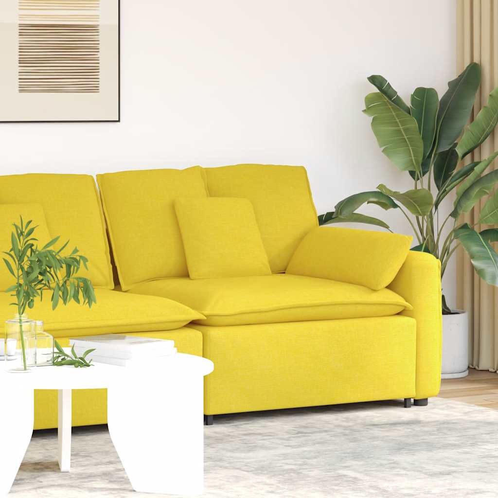 vidaXL Modul modular de capăt pentru cotieră canapea cu perne 100 cm