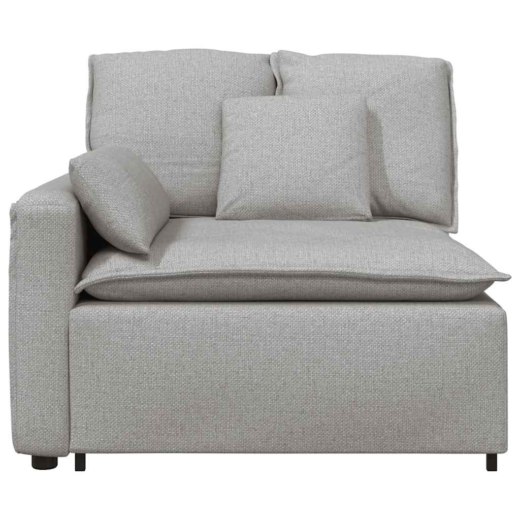vidaXL Modul modular de capăt pentru cotieră canapea cu perne 100 cm