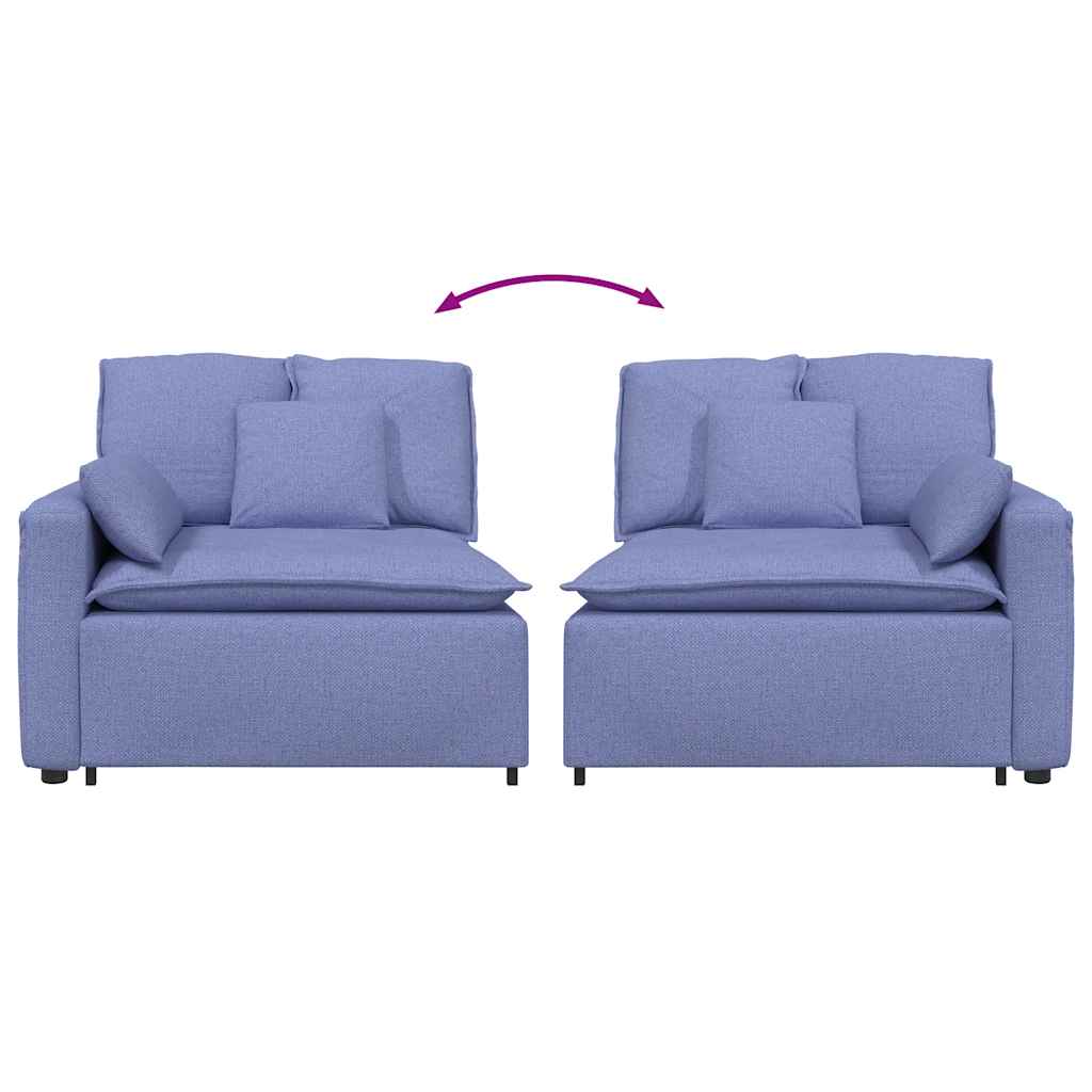 vidaXL Modul modular de capăt pentru cotieră canapea cu perne 100 cm vidaXL Modul modular de capăt pentru cotieră canapea cu perne 100 cm