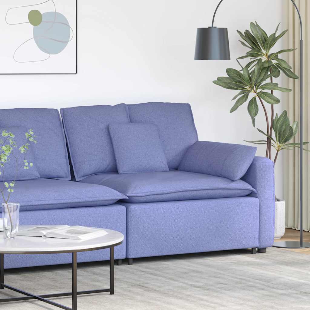 vidaXL Modul modular de capăt pentru cotieră canapea cu perne 100 cm vidaXL Modul modular de capăt pentru cotieră canapea cu perne 100 cm