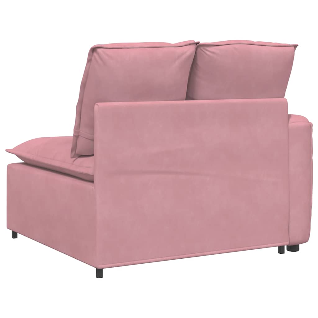 vidaXL Modul modular de capăt pentru cotieră canapea cu perne 100 cm vidaXL Modul modular de capăt pentru cotieră canapea cu perne 100 cm