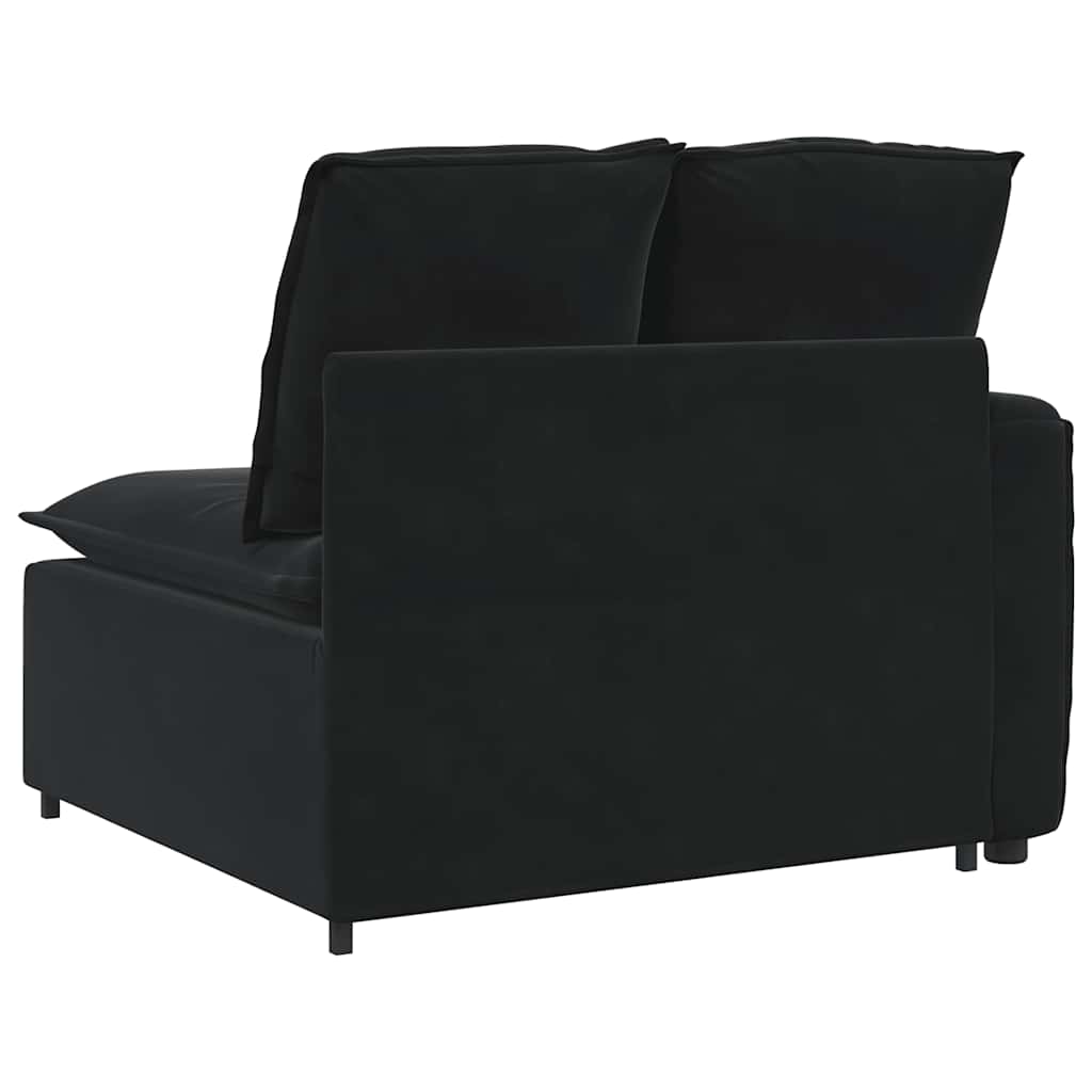 vidaXL Modul modular de capăt pentru cotieră canapea cu perne 100 cm vidaXL Modul modular de capăt pentru cotieră canapea cu perne 100 cm