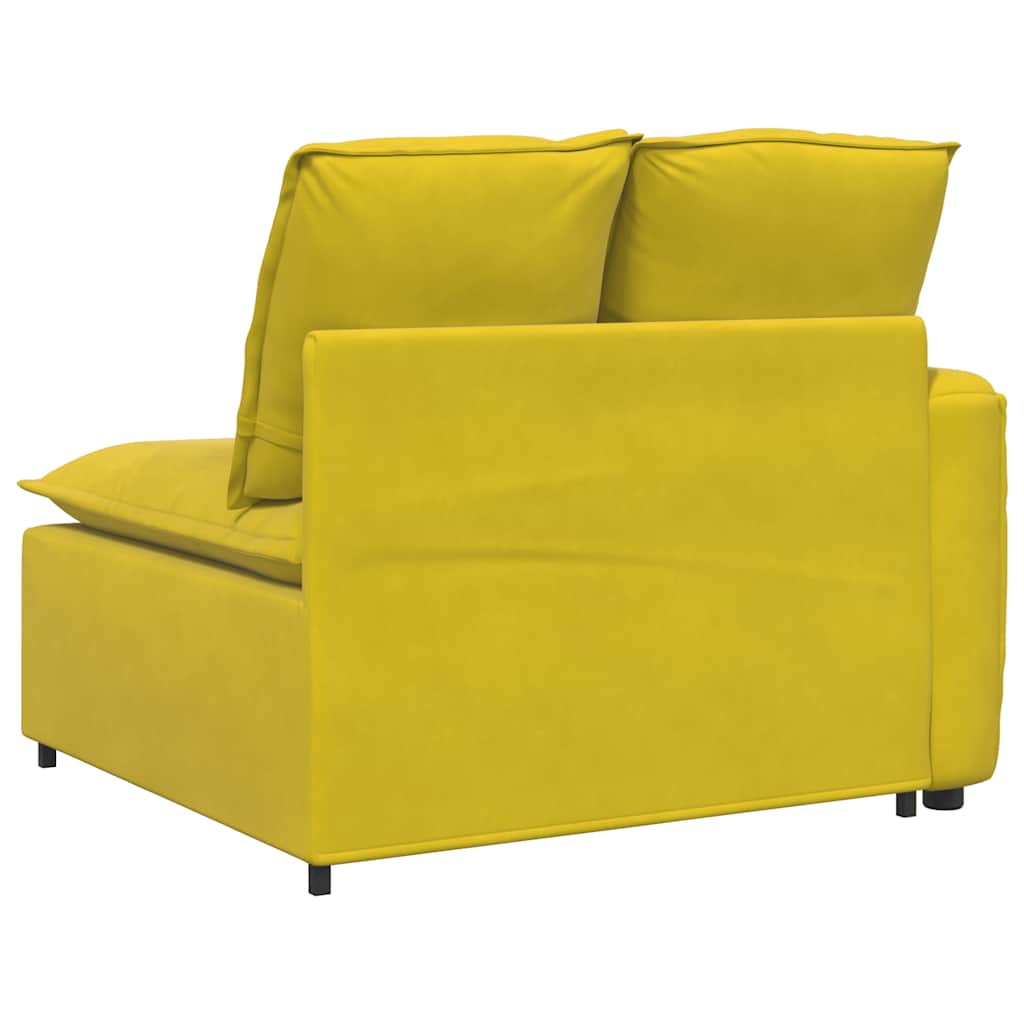 vidaXL Modul modular de capăt pentru cotieră canapea cu perne 100 cm vidaXL Modul modular de capăt pentru cotieră canapea cu perne 100 cm