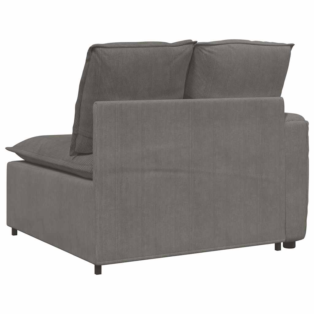 vidaXL Modul modular de capăt pentru cotieră canapea cu perne 100 cm vidaXL Modul modular de capăt pentru cotieră canapea cu perne 100 cm