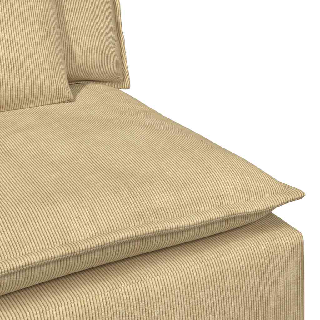 vidaXL Modul modular de capăt pentru cotieră canapea cu perne 100 cm