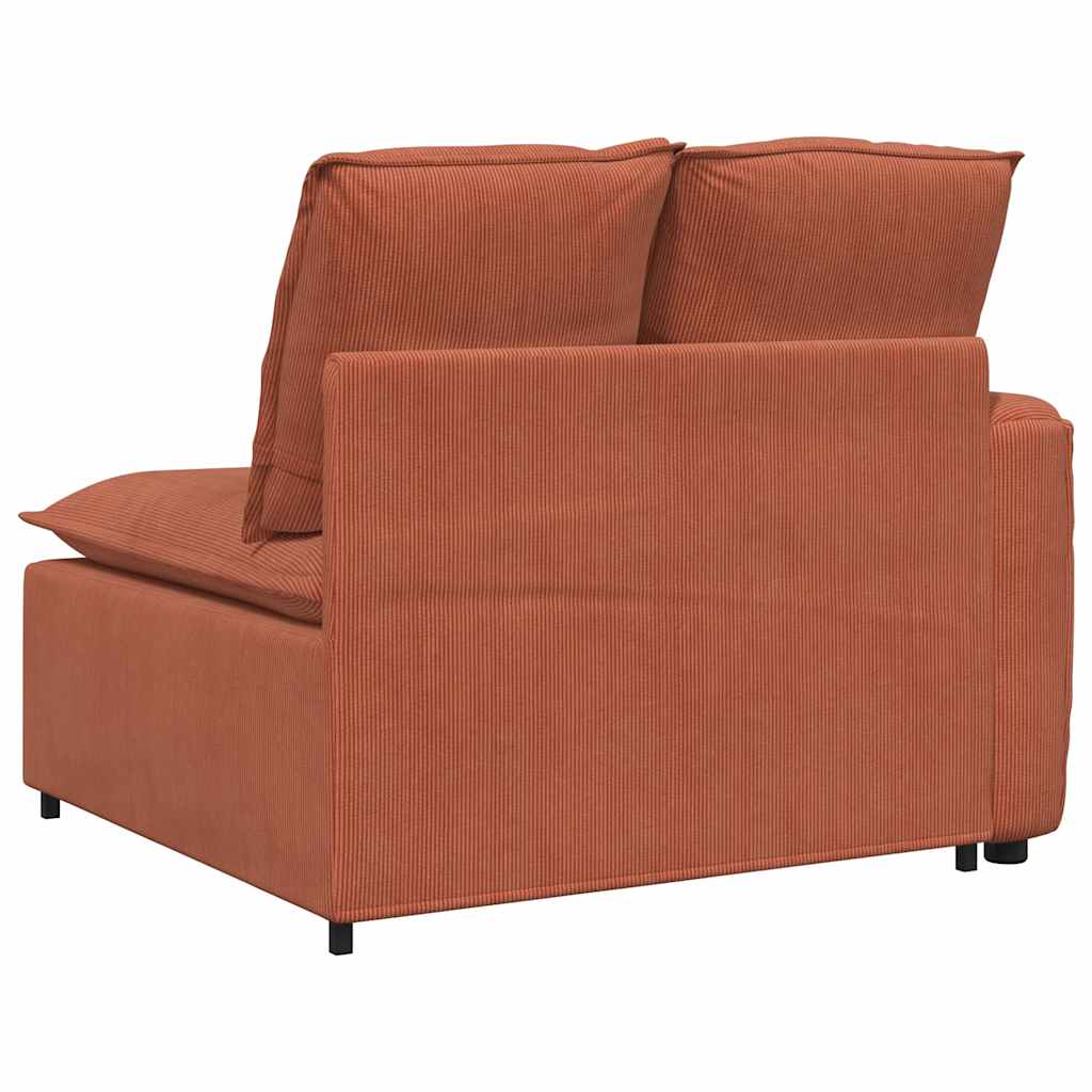 vidaXL Modul modular de capăt pentru cotieră canapea cu perne 100 cm vidaXL Modul modular de capăt pentru cotieră canapea cu perne 100 cm