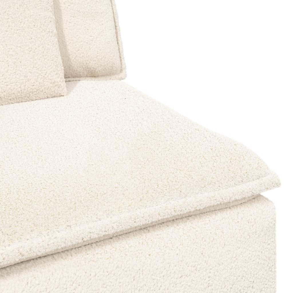 vidaXL Modul modular de capăt pentru cotieră canapea cu perne 100 cm