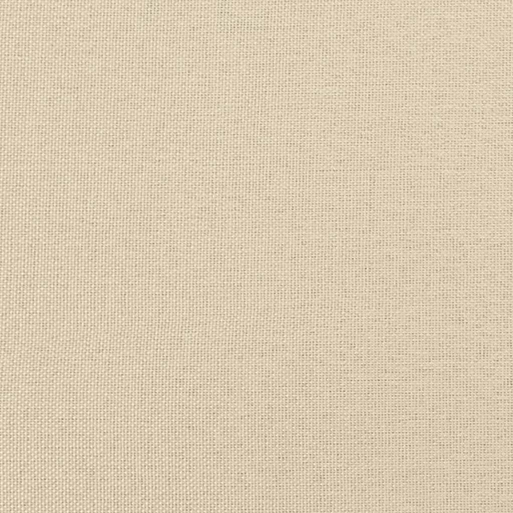 vidaXL Modul central canapea modulară cu perne, crem, 100 cm vidaXL Modul central canapea modulară cu perne, crem, 100 cm