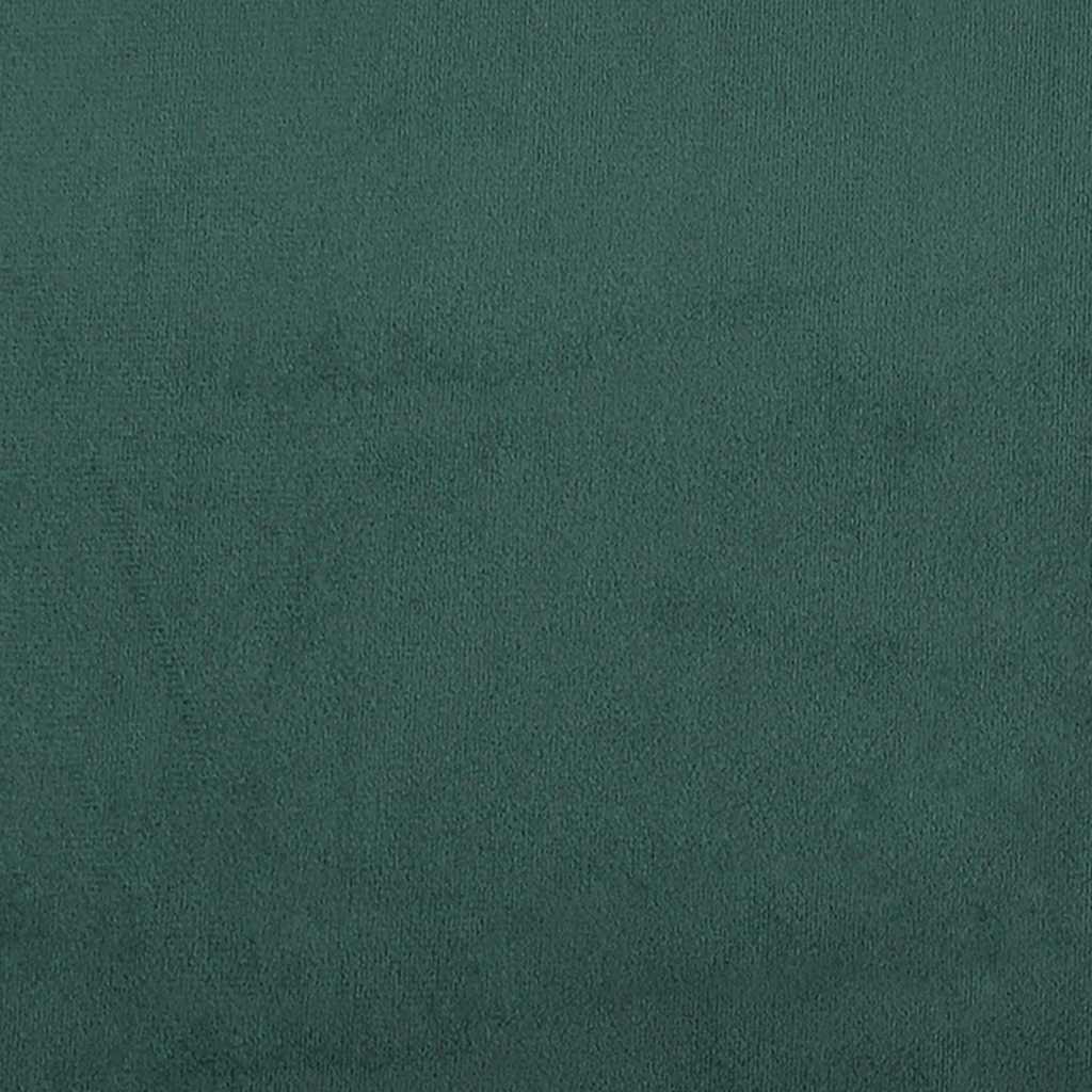 vidaXL Modul central canapea modulară cu perne, verde închis, 100 cm vidaXL Modul central canapea modulară cu perne, verde închis, 100 cm