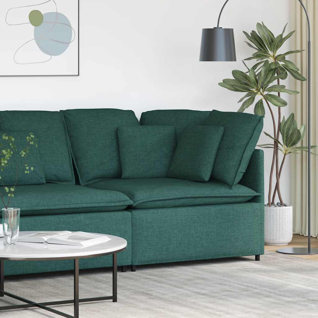 vidaXL Modul modular de colț pentru canapea cu perne 100 cm