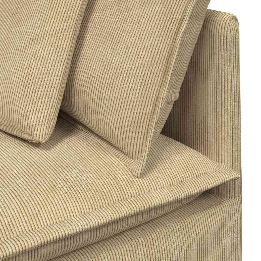 vidaXL Modul modular de colț pentru canapea cu perne 100 cm