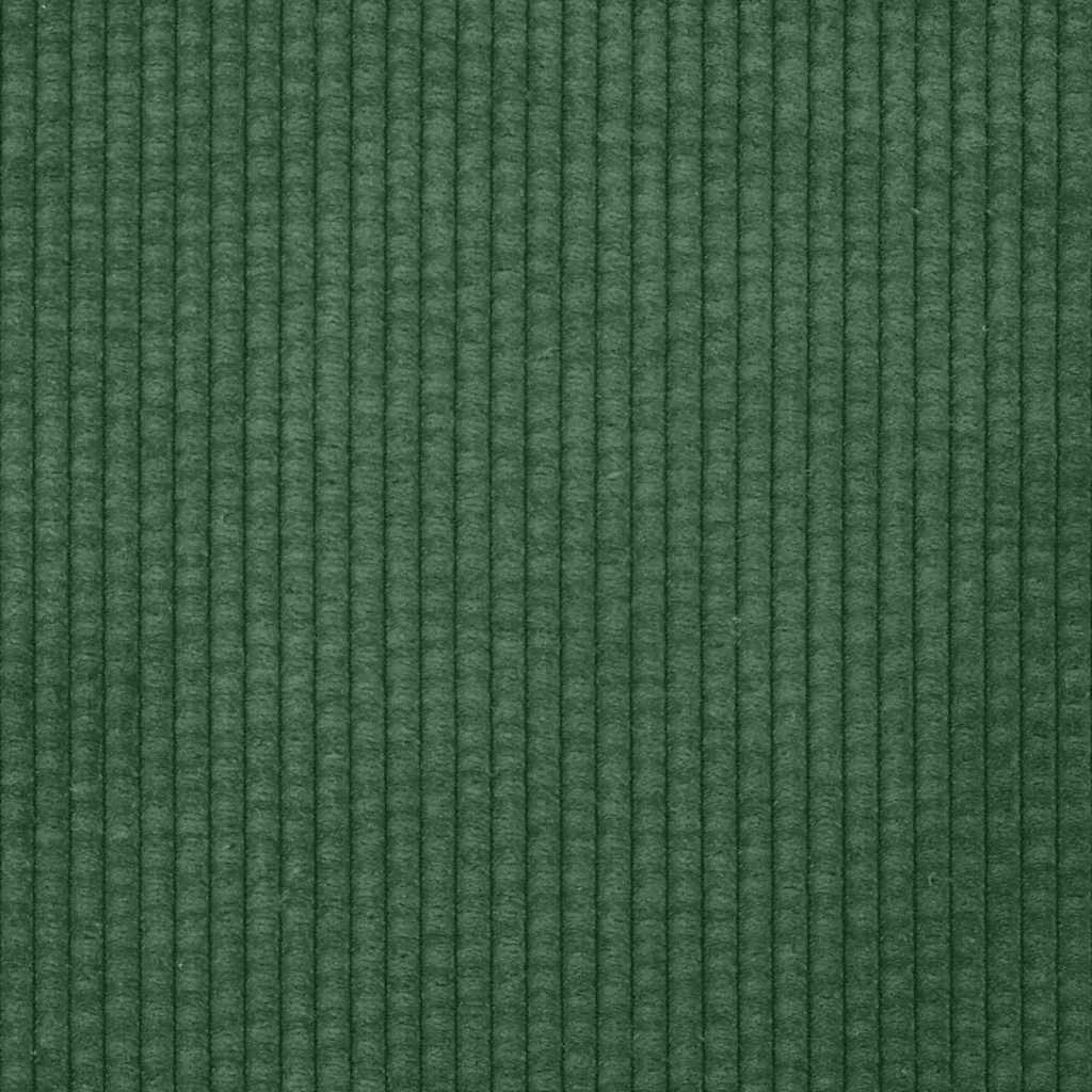 vidaXL Modul de colț pentru canapea modulară cu perne verde închis 100 cm