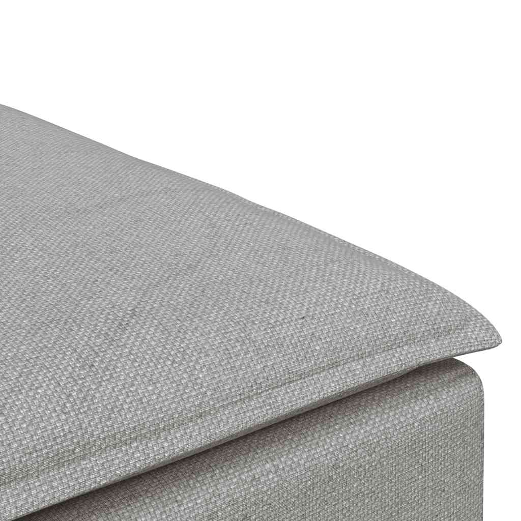 vidaXL Taburet modular pentru canapea, gri nor, 100x100x48 cm vidaXL Taburet modular pentru canapea, gri nor, 100x100x48 cm