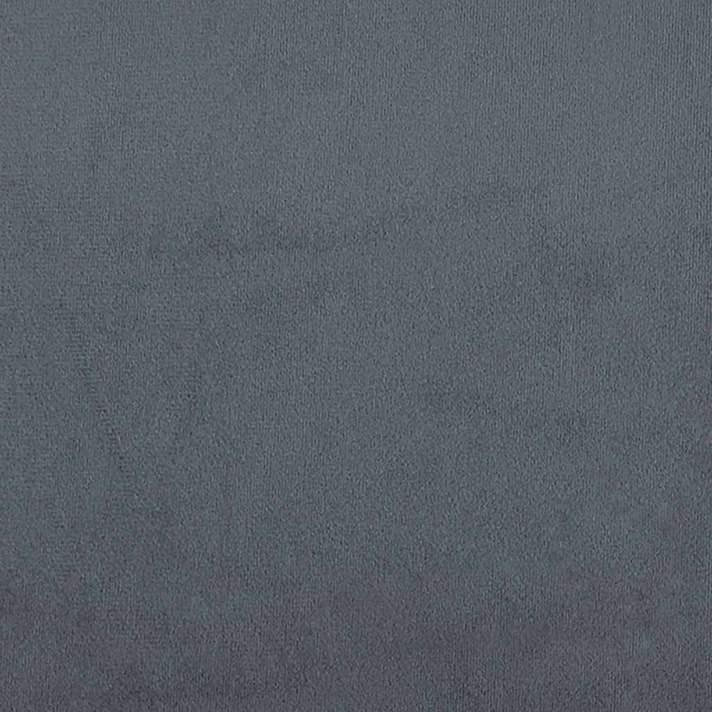 vidaXL Modul modular taburet canapea gri închis 100x100x48 cm