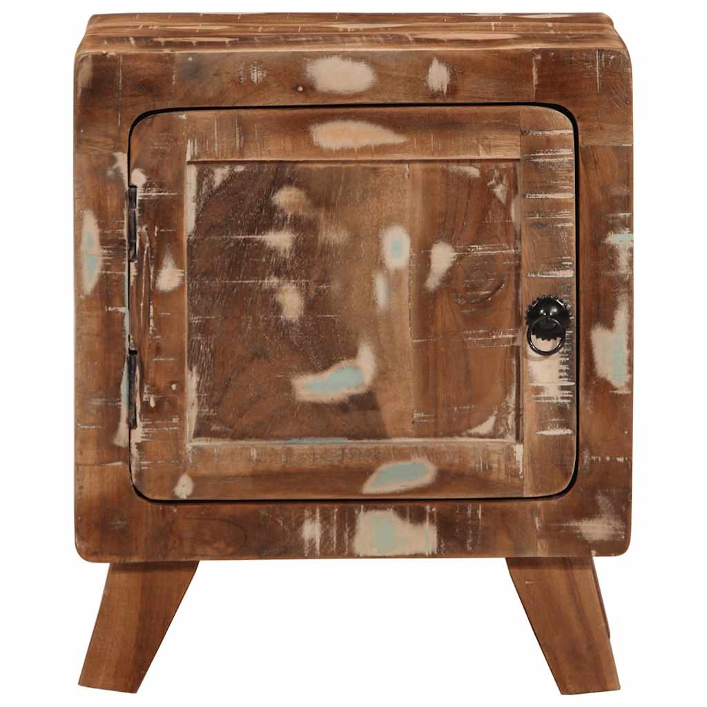 vidaXL Noptiera 40x32x46 cm lemn masiv recuperat