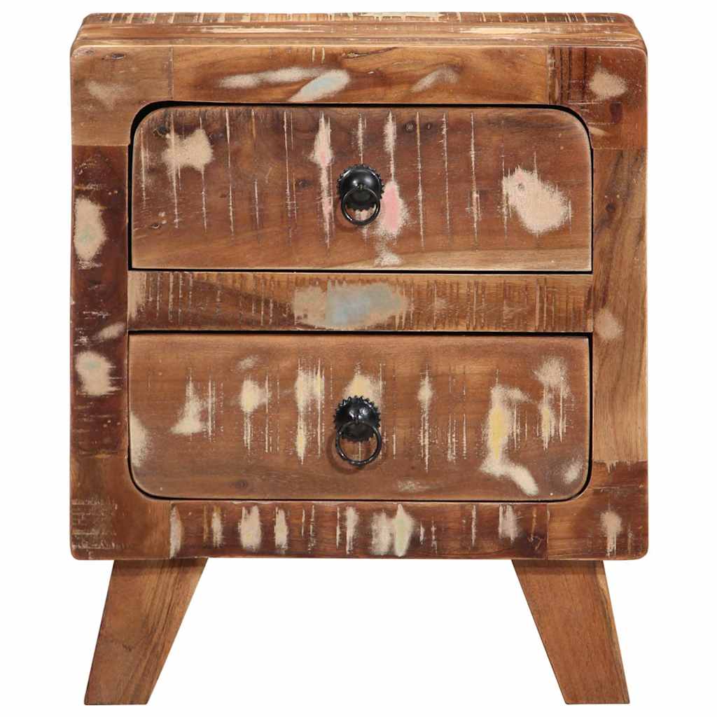 vidaXL Noptiera 40x32x46 cm lemn masiv recuperat vidaXL Noptiera 40x32x46 cm lemn masiv recuperat