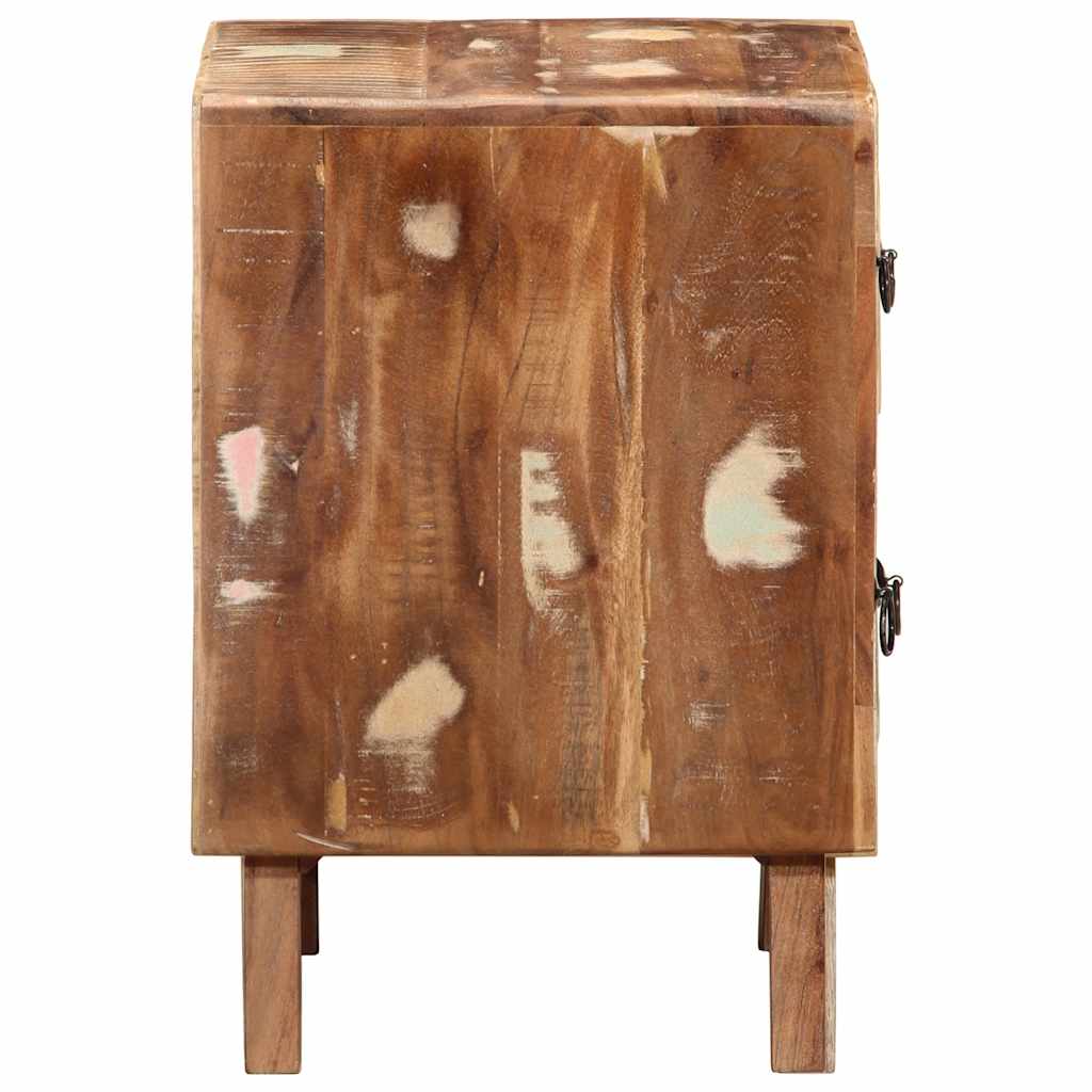 vidaXL Noptiera 2 buc 40x32x46 cm lemn masiv recuperat vidaXL Noptiera 2 buc 40x32x46 cm lemn masiv recuperat