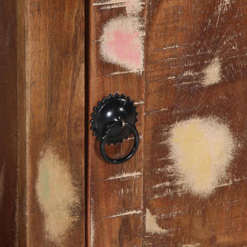 vidaXL Dulap TV 105x46x32 cm lemn masiv recuperat