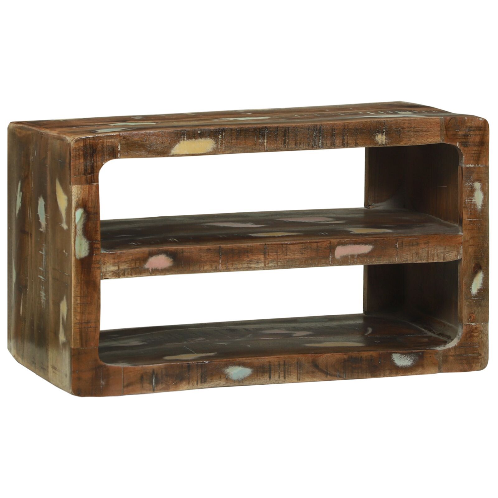 vidaXL Cabinet TV 60x32x36 cm din lemn masiv recuperat vidaXL Cabinet TV 60x32x36 cm din lemn masiv recuperat