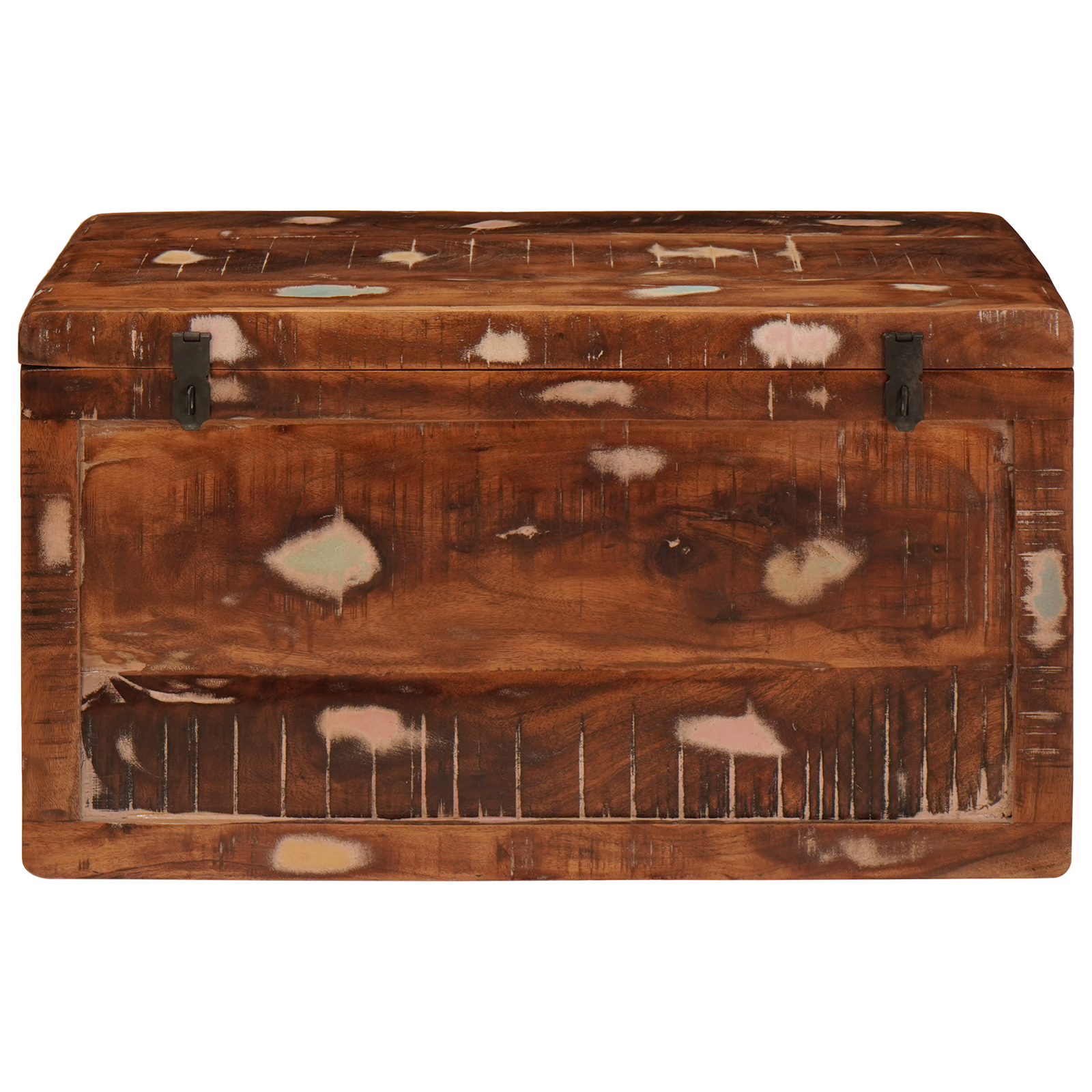 vidaXL Cutie de depozitare 70 x 35 x 40 cm Lemn masiv reciclat vidaXL Cutie de depozitare 70 x 35 x 40 cm Lemn masiv reciclat