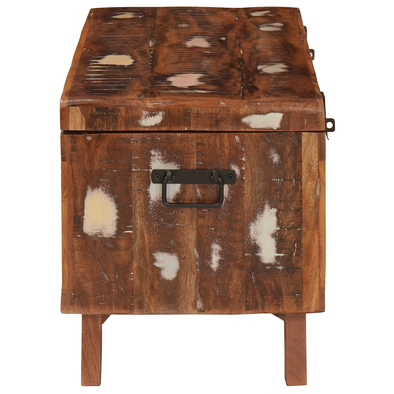 vidaXL Cutie de depozitare 70 x 35 x 40 cm Lemn masiv reciclat vidaXL Cutie de depozitare 70 x 35 x 40 cm Lemn masiv reciclat