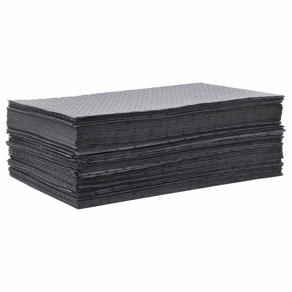 vidaXL Tampoane absorbante de ulei 100 buc Gri 40x50 cm vidaXL Tampoane absorbante de ulei 100 buc Gri 40x50 cm