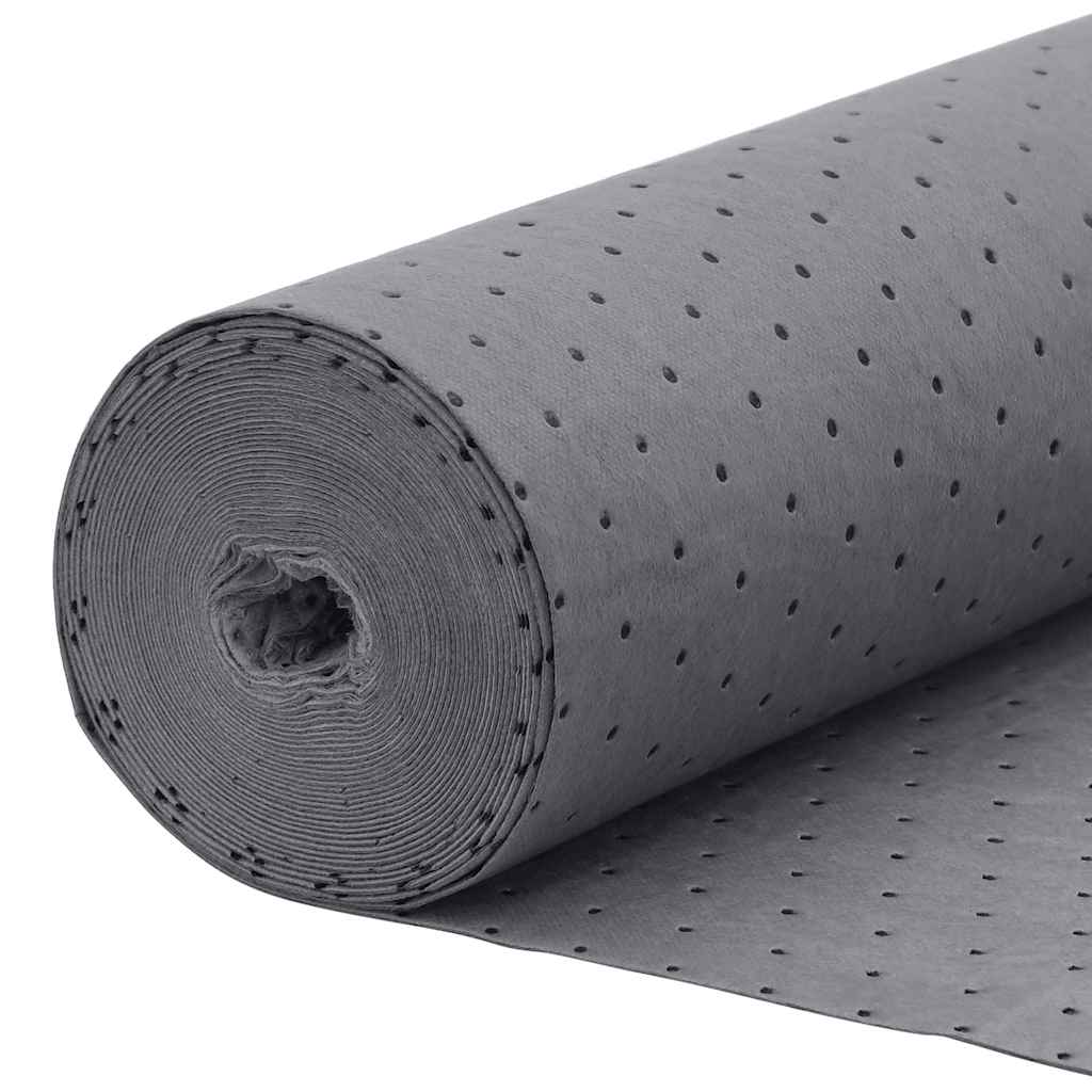 vidaXL Tampă absorbantă de ulei gri 40x1000 cm vidaXL Tampă absorbantă de ulei gri 40x1000 cm
