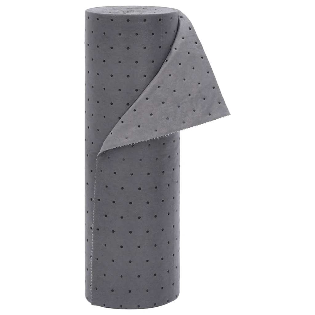 vidaXL Tampă absorbantă de ulei gri 40x1000 cm vidaXL Tampă absorbantă de ulei gri 40x1000 cm