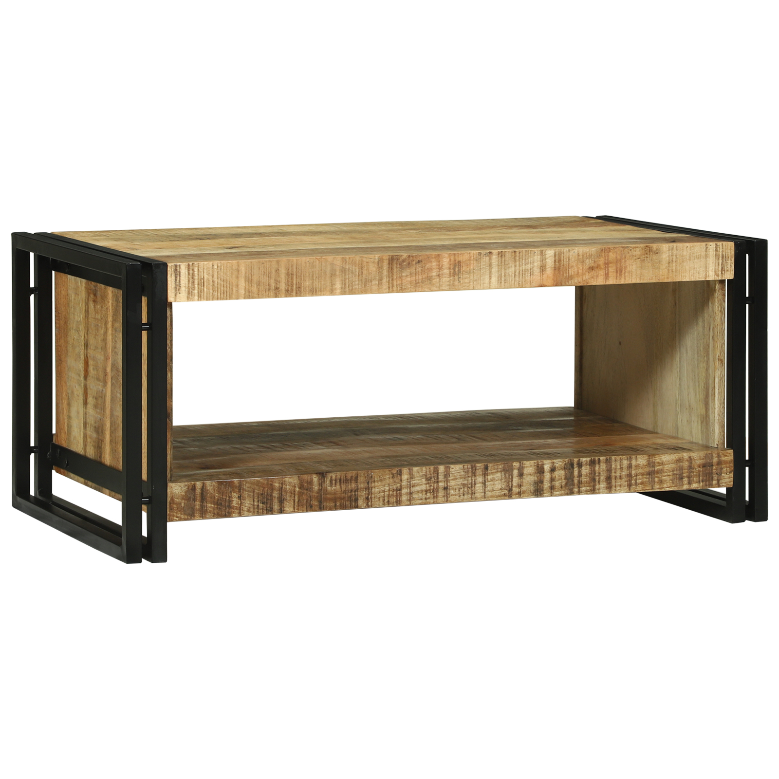 vidaXL Masă de cafea 90x50x38 cm din lemn masiv de mango vidaXL Masă de cafea 90x50x38 cm din lemn masiv de mango