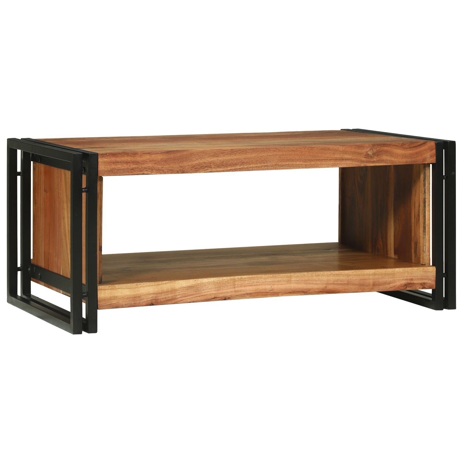 vidaXL Masă de cafea 90x50x38 cm Lemn masiv de acacia vidaXL Masă de cafea 90x50x38 cm Lemn masiv de acacia