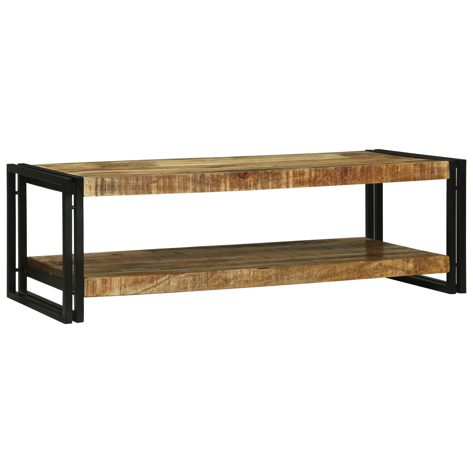 vidaXL Masa de cafea 120x50x38 cm Lemn de mango brut vidaXL Masa de cafea 120x50x38 cm Lemn de mango brut