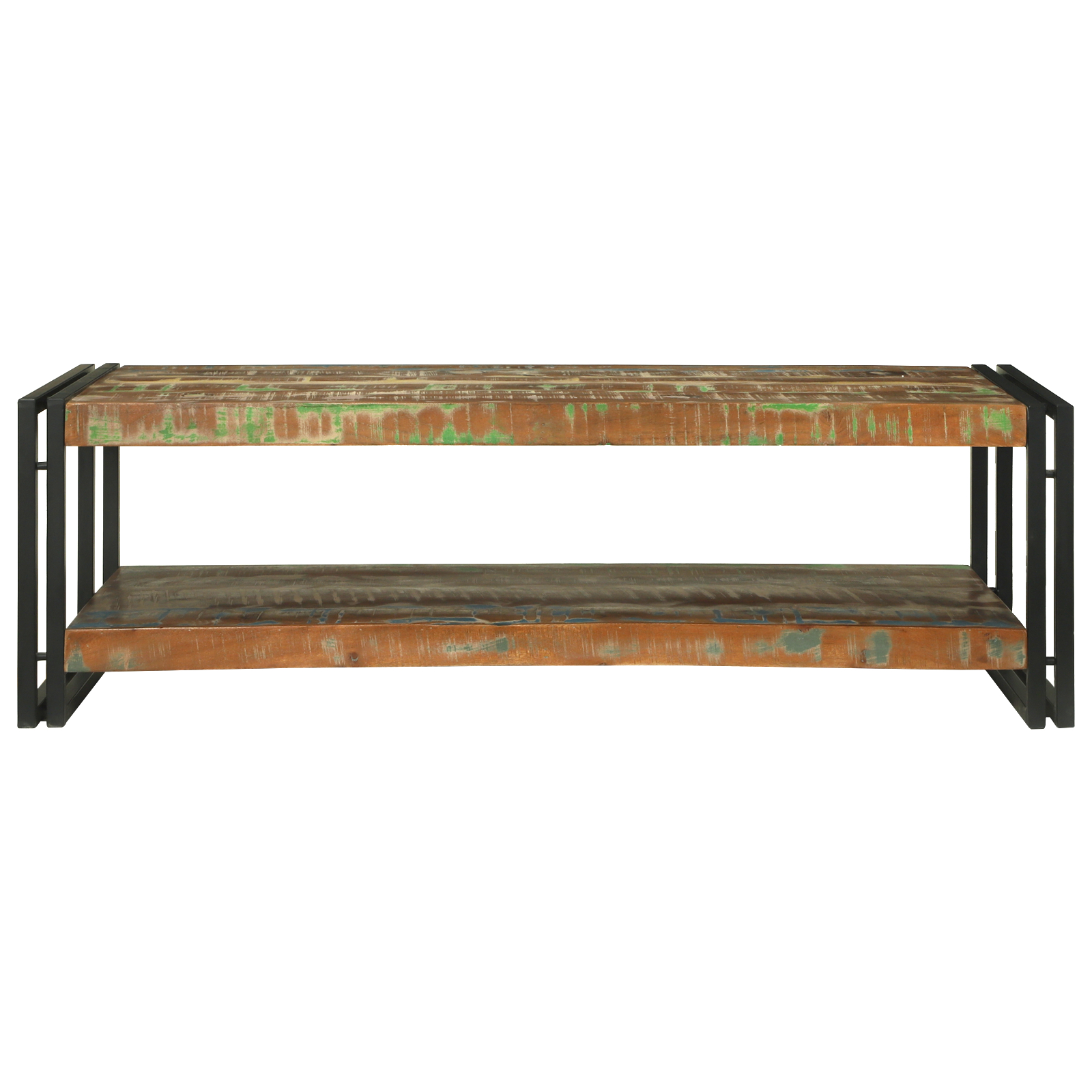 vidaXL Masă de cafea Multicolor 120x50x38 cm Lemn Recuperat vidaXL Masă de cafea Multicolor 120x50x38 cm Lemn Recuperat
