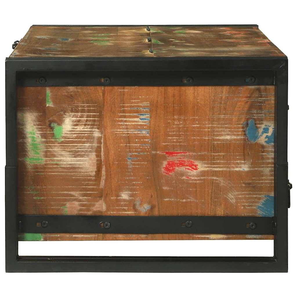 vidaXL Masă de cafea Multicolour 90 x 50 x 38 cm Lemn recuperat masiv