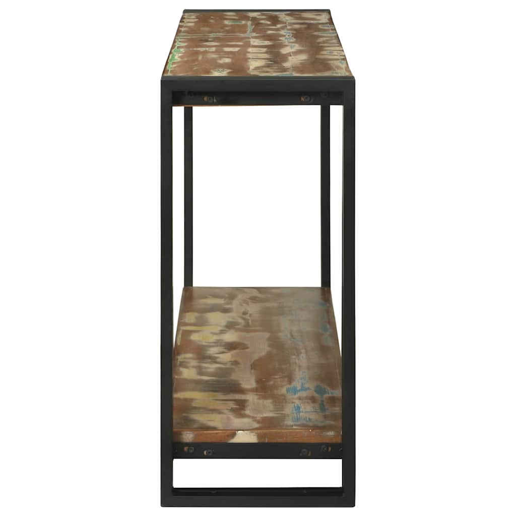 vidaXL Masă de consolă cu raft 120 x 33 x 75 cm Lemn masiv reciclat vidaXL Masă de consolă cu raft 120 x 33 x 75 cm Lemn masiv reciclat