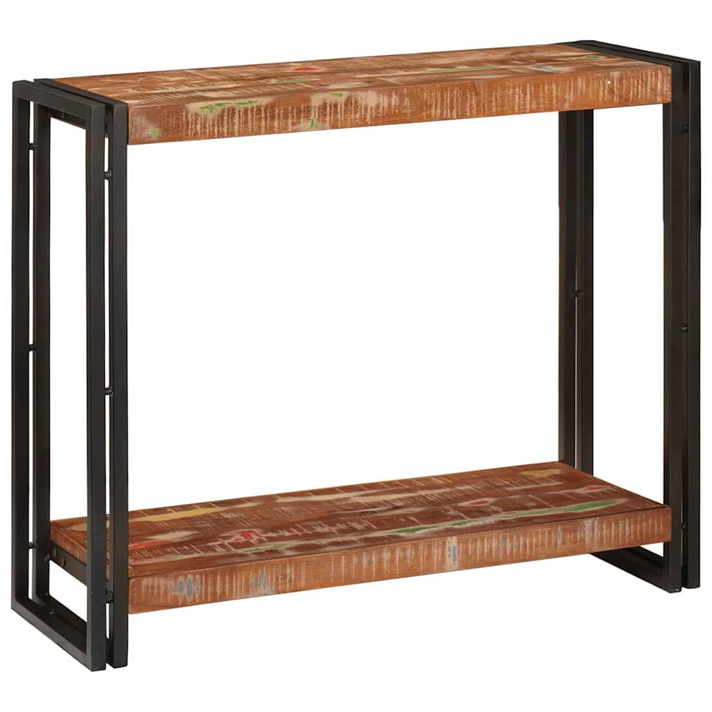vidaXL Masă de consolă Multicolour 90 x 33 x 75 cm Lemn masiv reciclat vidaXL Masă de consolă Multicolour 90 x 33 x 75 cm Lemn masiv reciclat