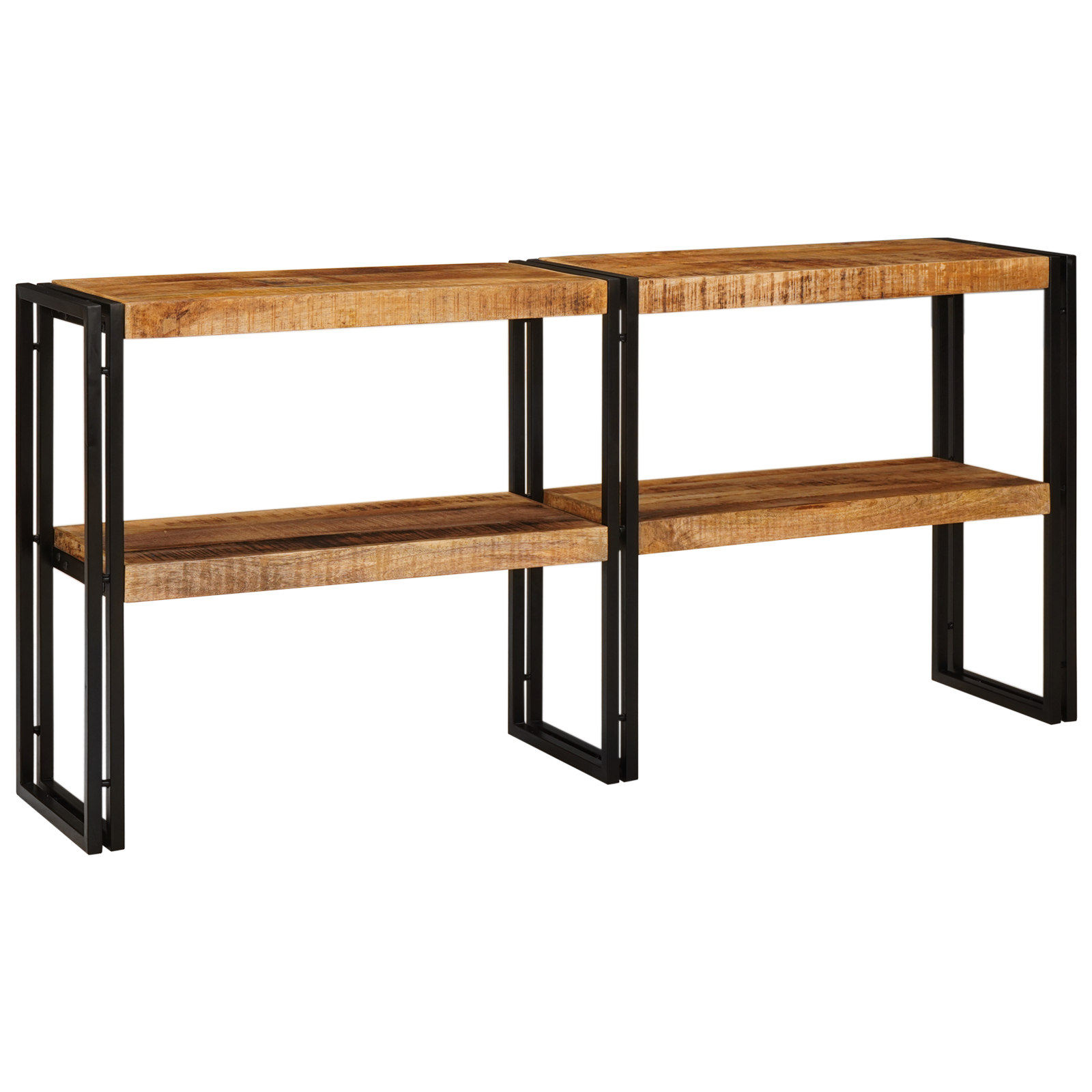 vidaXL Masă de Consolă 160x33x75 cm Lemn Neted de Mango vidaXL Masă de Consolă 160x33x75 cm Lemn Neted de Mango
